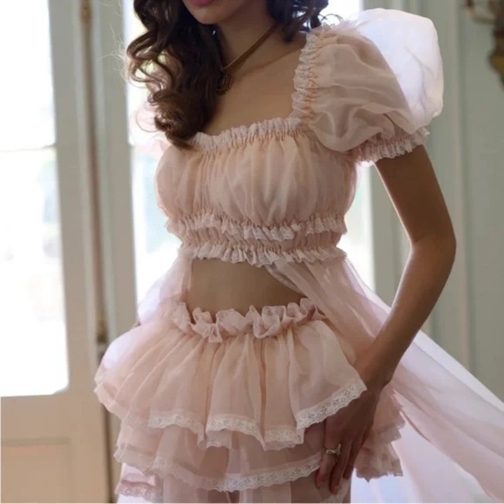 Selkie the Evening Sand Boudoir Dress/Top